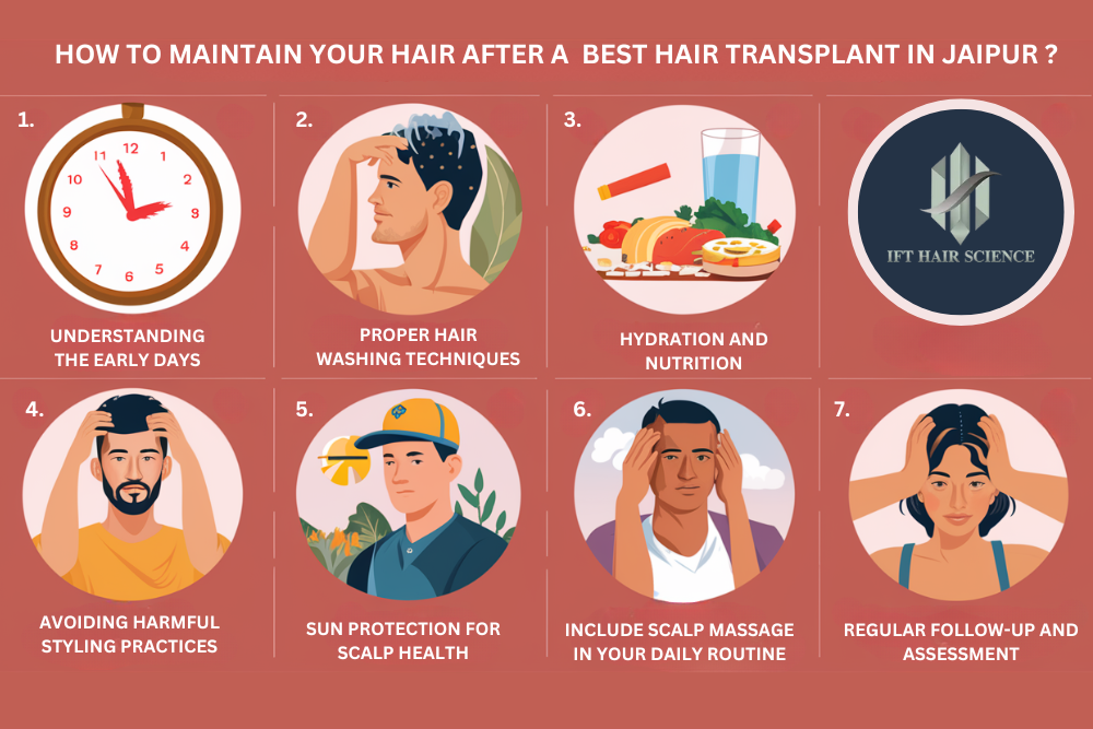How to Maintain Your Hair After a Best Hair Transplant in Jaipur ?